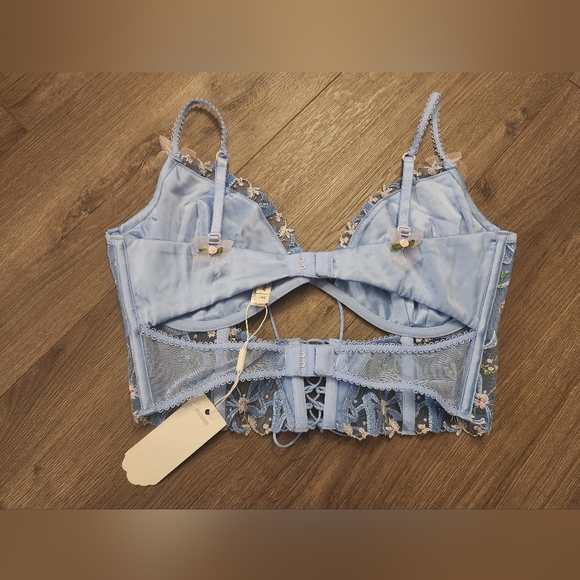 For Love and Lemons Victoria's Secret VS Bell Bow Bustier 38C - Picture 12 of 13